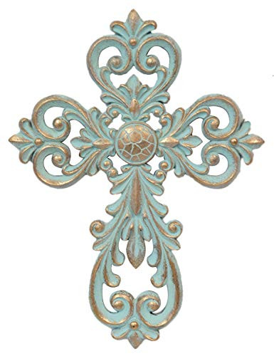 BestGiftEver Patina Wall Cross 135