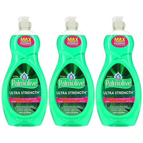 Palmolive Ultra Strength Liquid Dish Soap Original  60 Fl Oz  3 Pack x 20 FL Oz  591 mL Each