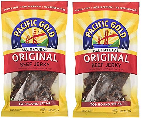 Pacific Gold Original Beef Jerky 2Pack 8Oz Each
