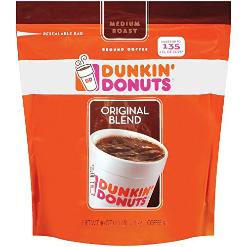 Dunkin Donuts Original Medium Roast Blend Coffee Dunkin Donuts Original Medium Roast Blend Coffee