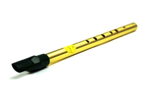 Feadog Brass Feadog D Note Irish Tin Penny Whistle Pack New