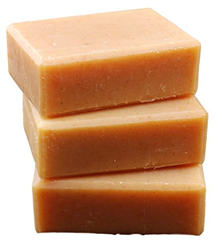 Avocado Lemon all natural cold process essential oil soap 3 bar pack 15  oz