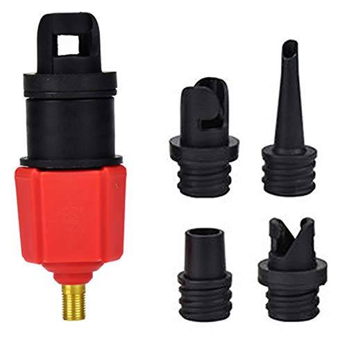 Inflatable SUP Pump Adaptor Air Pump Converter MultiValve Suitable for Kayaking Dinghy Inflatable Boat Inflatable Bed Surf Paddle Board