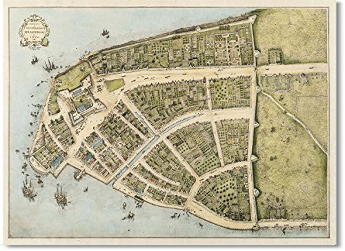 Gabby's Choice New York 1660 Art Print - 11 x 14 Unframed Art Print - History of New York back when it was New Amsterdam Gabby's Choice New York 1660 Art Print - 11 x 14 Unframed Art Print - History of New York back when it was New Amsterdam