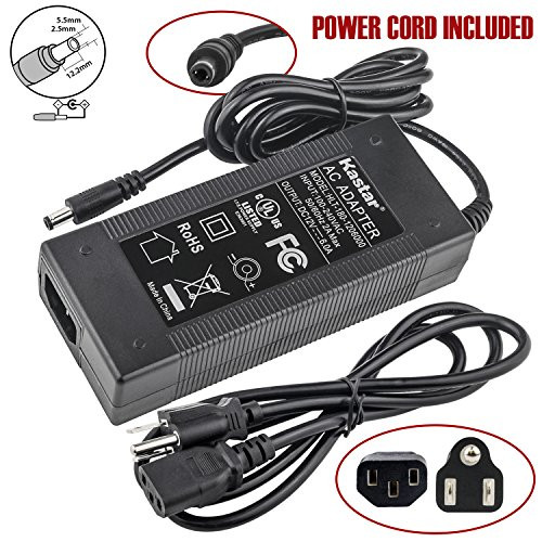 Kastar UL AC Adapter, Power Supply 12V 6A 72W, Tip size 5.52.5mm for LCD Monitor, LCD TV, LED Strip Light, Tape Light, Rope Light, Wireless Router, ADSL Cats, Security Camera, Dell S2440L S2440Lb LED