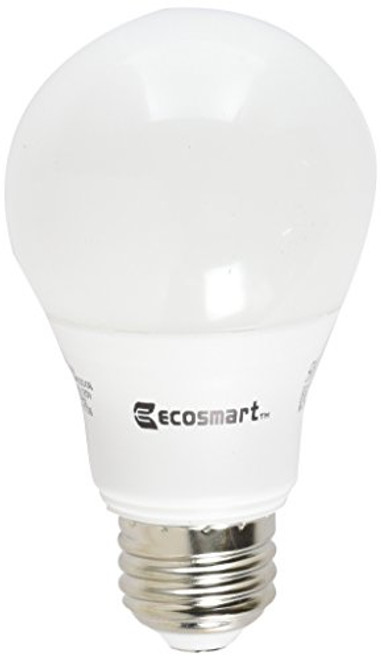 EcoSmart 60W Equivalent Daylight A19 Energy Star Dimmable LED Light Bulb 4 Pack EcoSmart 60W Equivalent Daylight A19 Energy Star Dimmable LED Light Bulb 4 Pack