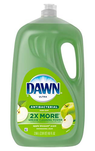 Product of Dawn Ultra Antibacterial Dishwashing Liquid Soap Apple Blossom Scent
