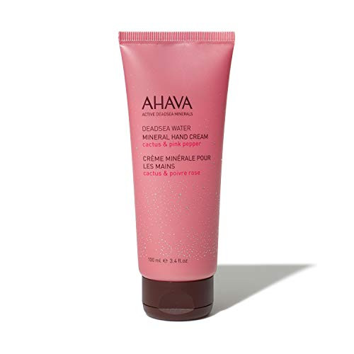 AHAVA Dead Sea Water Mineral Hand Cream Cactus And Pink Pepper 34 Fl Oz