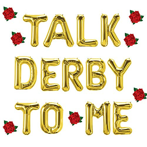 Talk Derby To Me Kentucky Derby Day Party Balloons Banner Horse Racing Derby Day Festival Holiday Party Supplies Decorations16inch Talk Derby To Me Kentucky Derby Day Party Balloons Banner Horse Racing Derby Day Festival Holiday Party Supplies Decorations16inch