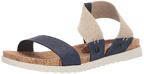 Yellow Box Womens Meera Sandal Navy 11 M US