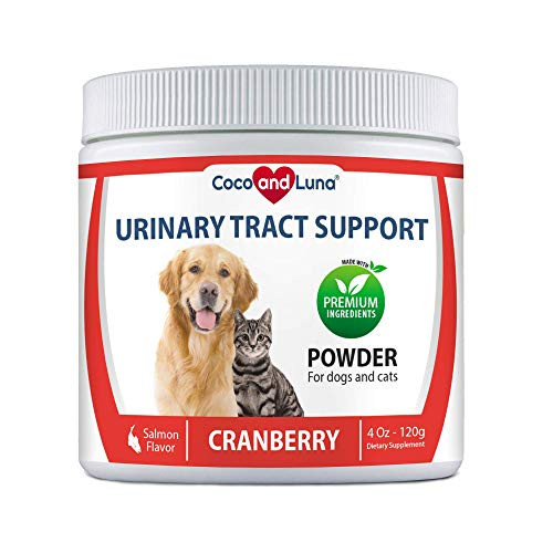 Cranberry for Dogs  Urinary Tract Support Prevents UTI Bladder Infections Bladder Stones and Dog Incontinence Antibacterial