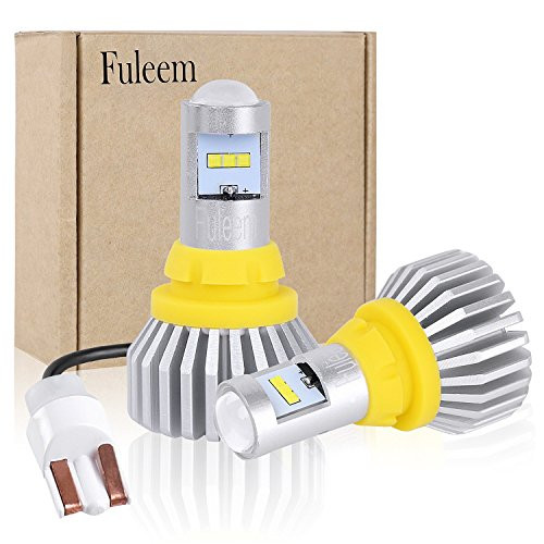 Fuleem T15 921 912 LED Bulbs 27W 2000 Lumens Canbus Error Free for Backup Reverse Lights Extremely Bright CSP 9SMD Back Up Light 6500K White