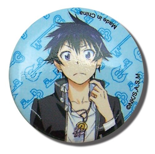 Great Eastern Entertainment Nisekoi Raku Button 125