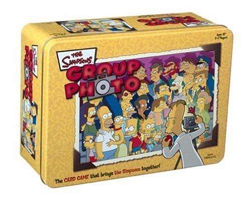 USAOPOLY Group Photo The Simpsons in a Tin Game