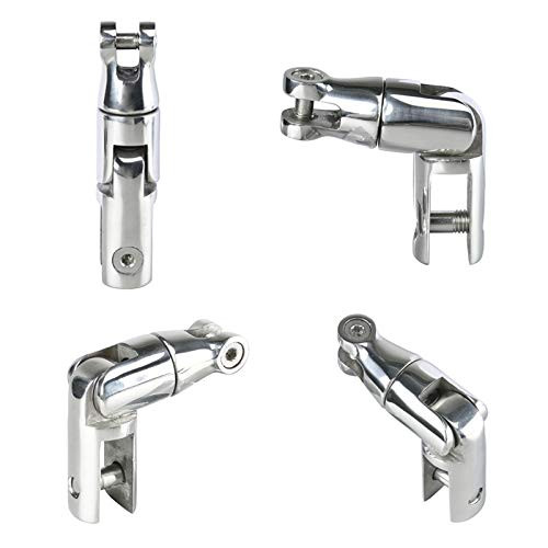 Amarine Made AISI 316 Stainless Steel Marine Boat Anchor Double Swivel Connector for 38 12 Chain