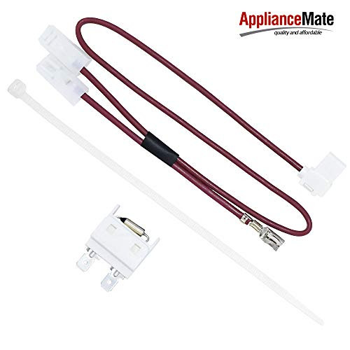 675813 Dishwasher Thermal Fuse Replacement Part Exact Fit for Whirlpool Kenmore Dishwasher  Replaces 3375557 3376359 675813 675813VP