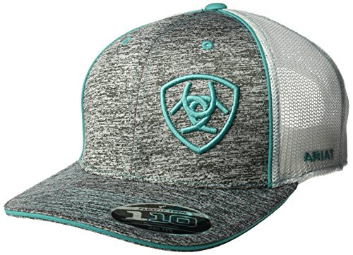 ARIAT Mens Heather Teal Mesh Cap Gray OSFM