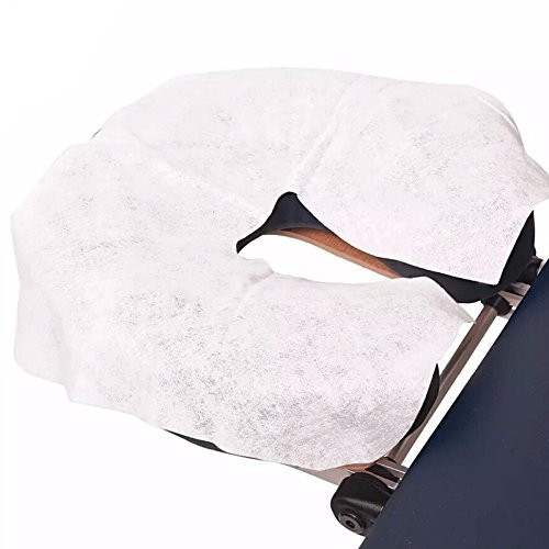 Lifesoft Disposable Headrest Covers  Silky Soft Face Cradle Covers 100 Pack