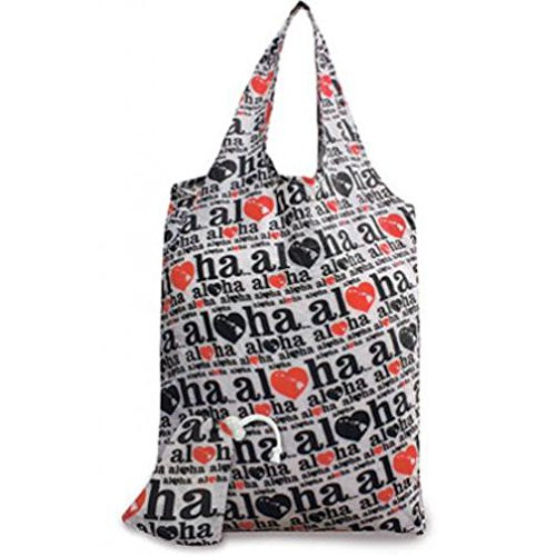 Heart of Hawaii - Aloha Eco-foldable Reusable Tote Bag