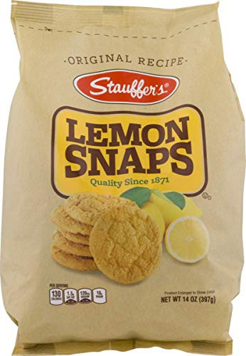 Stauffers Original Recipe Lemon Snaps 14 oz Bags 3 Bags