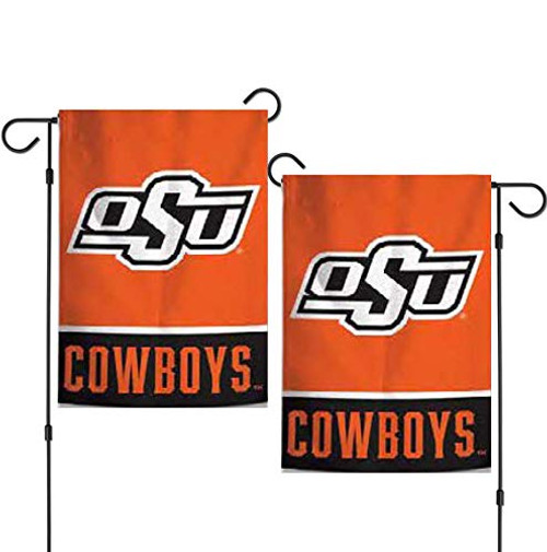 WinCraft NCAA Oklahoma State Cowboys OSU 125 x 18 Inch 2Sided Garden Flag Logo WinCraft NCAA Oklahoma State Cowboys OSU 125 x 18 Inch 2Sided Garden Flag Logo