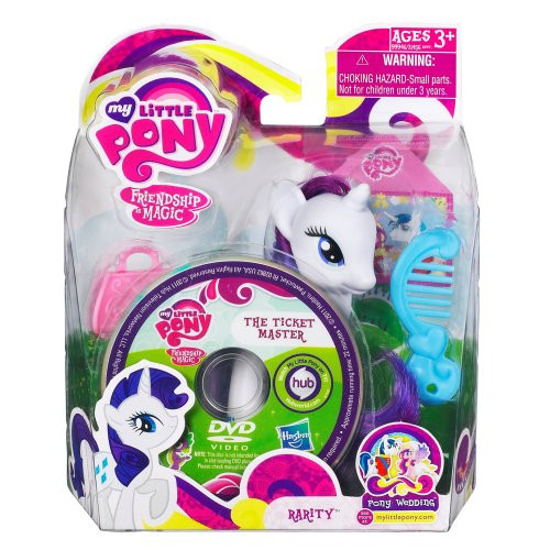 My Little Pony Wedding Figure Rarity DVD