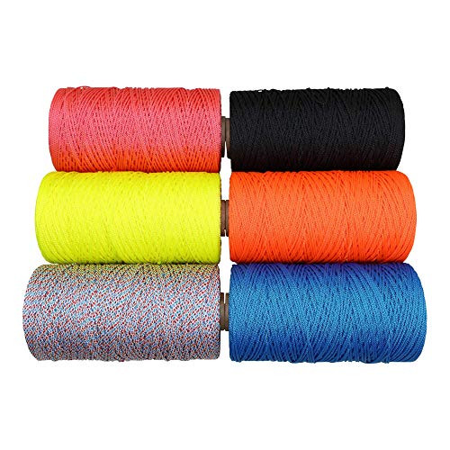 SGT KNOTS #18 Braided Mason Line  Dacron Polyester Twine for Bead Line  General Purpose Rope 1lb x 900ft RoyalBlue