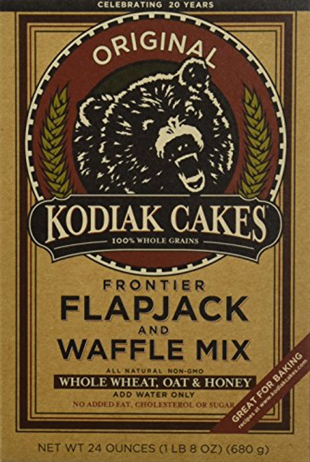 Kodiak Cakes Whole Wheat Honey Oat Flapjackwaffle Mix 24 Oz One Box Kodiak Cakes Whole Wheat Honey Oat Flapjackwaffle Mix 24 Oz One Box