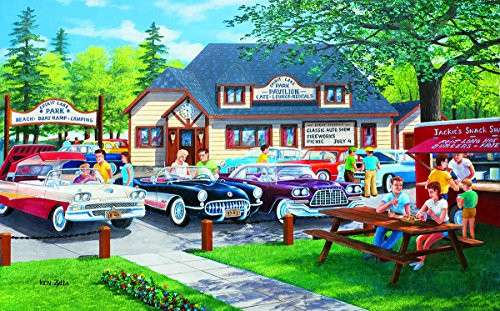 Life in the Past Lane 300 Piece Jigsaw Puzzle by SunsOut
