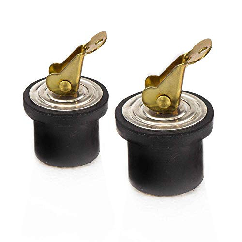 Five Oceans Marine Rubber Drain Plug 78 inches Pair FO2209M2