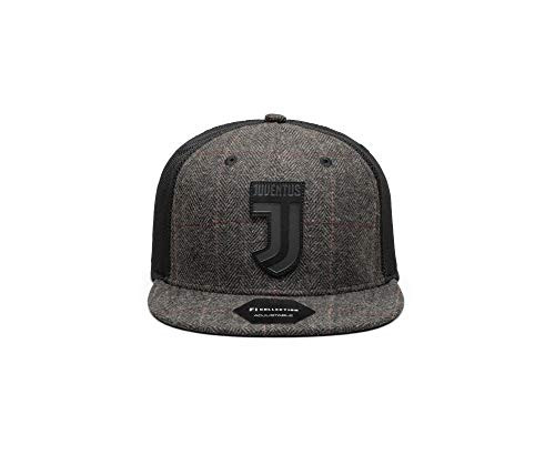 Fi Collection Juventus Sherlock Snapback Hat GreyBlack