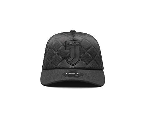 Fi Collection Juventus Onyx Trucker Style Hat Black