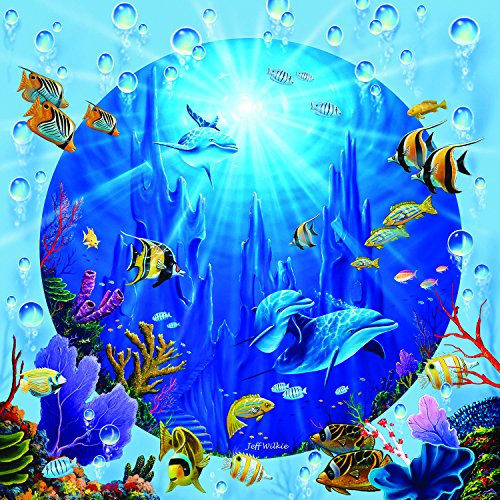 Dolphin Castle 500 Piece Jigsaw Puzzle by SunsOut Dolphin Castle 500 Piece Jigsaw Puzzle by SunsOut