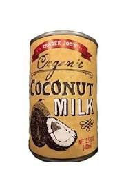 Trader Joes Organic Coconut Milk 135 Fl oz CASE OF 6