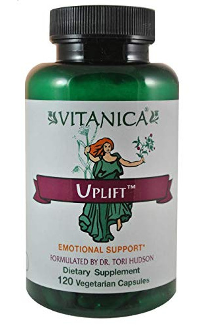 Vitanica Uplift Mood and Emotional Support Vegan 120 Capsules