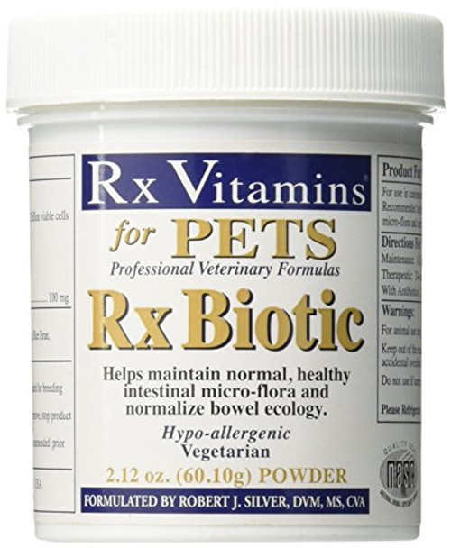 Rx Vitamins Essentials 1 Piece 212 oz6010g Biotic Powder for Pets One Size Rx Vitamins Essentials 1 Piece 212 oz6010g Biotic Powder for Pets One Size