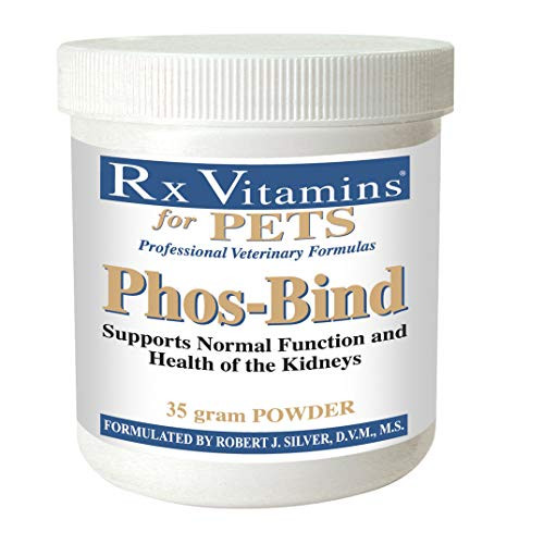 Rx Vitamins for Pets PhosBind for Dogs Cats Supports Normal Function Health of Kidneys 200 g Powder Rx Vitamins for Pets PhosBind for Dogs Cats Supports Normal Function Health of Kidneys 200 g Powder