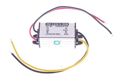 SMAKN DCDC Converter 12V24V36V65~40V Step Down to 5V5A Power Supply Module
