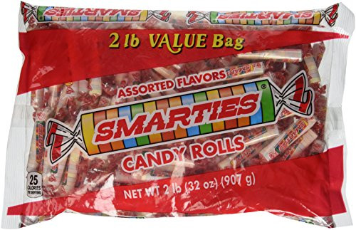 Smarties Candy Rolls Bulk 2 Pound