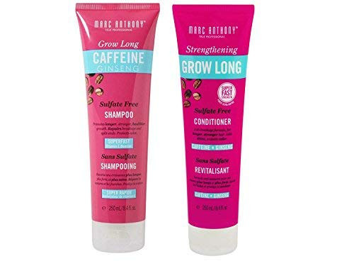 Marc Anthony Strengthening Grow Long Sulfate Free Shampoo and Conditioner 84 fl oz Pack