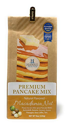 Hawaii Selection Pancake Mix Premium Macadamia Nut 8 Ounce