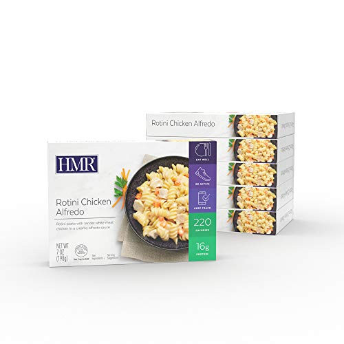 HMR Rotini Chicken Alfredo Entree 7 oz Servings 6 Meals