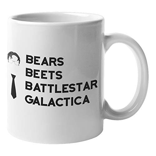The Office Merchandise Bears Beets Battlestar Galactica Mug The Office Gifts TV Show Dunder Mifflin Mug Cup The Office Merch Memorabilia Funny Coffee Mugs Boom Roasted Dwight Schrute Quotes The Office Merchandise Bears Beets Battlestar Galactica Mug The Office Gifts TV Show Dunder Mifflin Mug Cup The Office Merch Memorabilia Funny Coffee Mugs Boom Roasted Dwight Schrute Quotes