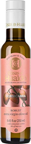 Casas de Hualdo Cornicabra Extra Virgin Olive Oil 250 Milliliter Pack of 3