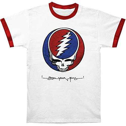Liquid Blue Mens Syf TShirt White Ringer XXLarge
