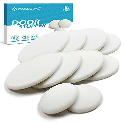 Door Stopper Wall Protector?8PCS 315 and 2PCS 157 Silicone Door Knob Protector with Self Adhesive 3M Sticker Door Bumper Protecting Wall Doorknobs Refrigerator Door White Door Stopper Wall Protector?8PCS 315 and 2PCS 157 Silicone Door Knob Protector with Self Adhesive 3M Sticker Door Bumper Protecting Wall Doorknobs Refrigerator Door White