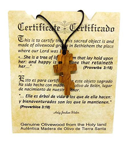 HolyRoses Russian Orthodox Christian Cross Pendant Necklace Byzantine Orthodox Cross Supperdaneum Cross Eastern Orthodox Christian HJW