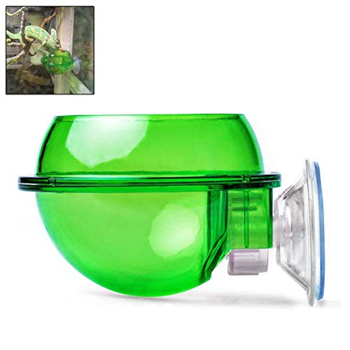 Suction Cup Reptile Feeder AntiEscape Reptile Food Bowl Chameleon Bowl Worm Live Fodder Container Worm Feeding Bowl Reptiles Feeder Supplies Accessories for Gecko Lizard Chameleon Suction Cup Reptile Feeder AntiEscape Reptile Food Bowl Chameleon Bowl Worm Live Fodder Container Worm Feeding Bowl Reptiles Feeder Supplies Accessories for Gecko Lizard Chameleon
