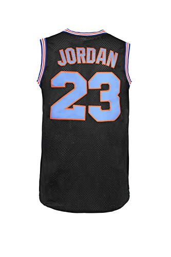 Mens Space Jam Jersey #23 Moive Basketball Jerseys Shirts for PartyXXLBlack