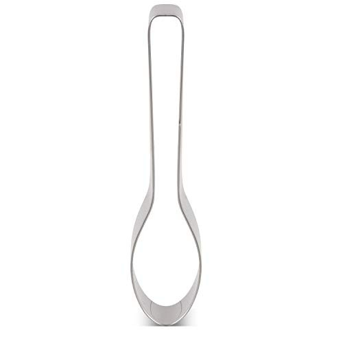LILIAO Spoon Cookie Cutter Tea Party Fondant Biscuit Cutter  12 x 46 inches  Stainless Steel